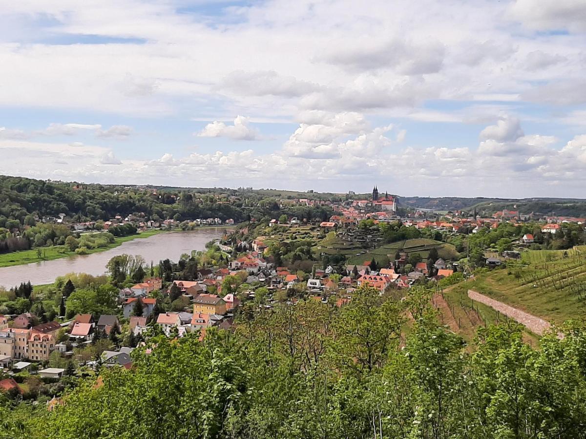 Ferienwohnung Elbsommer Am Weinberg Мейсен Экстерьер фото